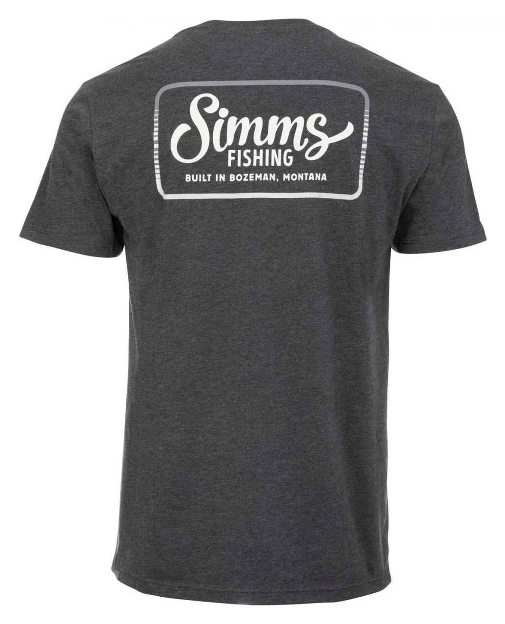 T-Shirt Simms Two Tone Pocket Charcoal Heather 2 T-Shirt Simms Two Tone Pocket Charcoal Heather - Image 2