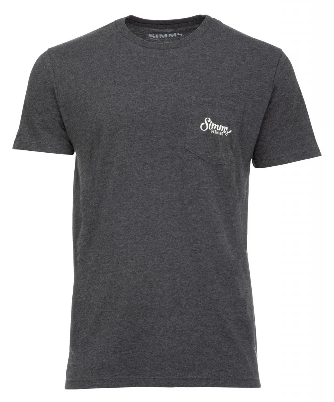 T-Shirt Simms Two Tone Pocket Charcoal Heather 1 T-Shirt Simms Two Tone Pocket Charcoal Heather