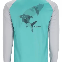 Tech Tee Artist Series Simms Tarpon & Sea Breeze & Sterling