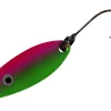 Kinetic Fishing Trout Spoon Kinetic Micro Boss Fluo Green & Pink Mate