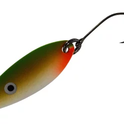 Kinetic Fishing Trout Spoon Kinetic Micro Boss Green & Pearl Flesh Mate
