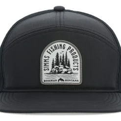 Trucker Cap Simms 7-Panel Tech Black