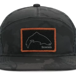 Trucker Cap Simms 7-Panel Tech Regiment Camo Carbon