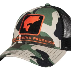 Trucker Cap Simms Bass Icon Woodland Camo