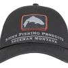 Trucker Cap Simms Trout Icon Carbon