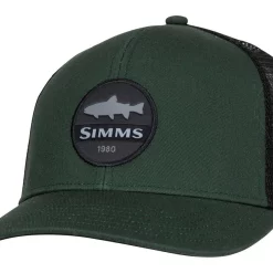 Trucker Cap Simms Trout Patch Foliage