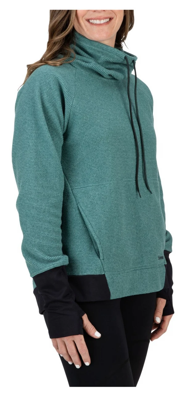 Women's Rivershed Sweater Simms Avalon Teal 3 Women's Rivershed Sweater Simms Avalon Teal - Image 3