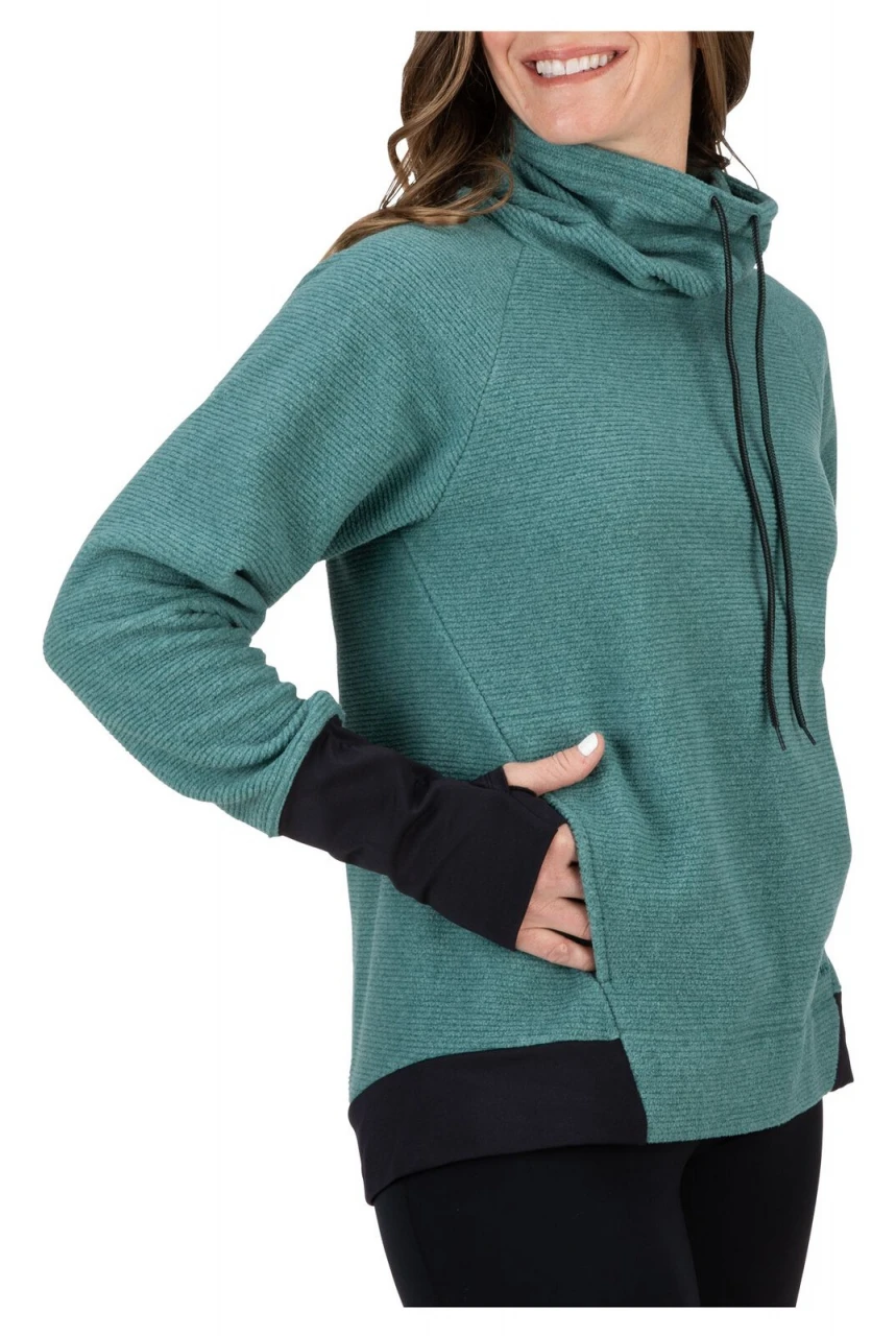 Women's Rivershed Sweater Simms Avalon Teal 4 Women's Rivershed Sweater Simms Avalon Teal - Image 4