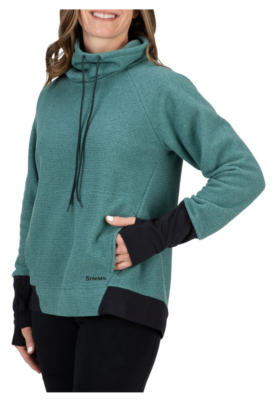 Women's Rivershed Sweater Simms Avalon Teal 6 Women's Rivershed Sweater Simms Avalon Teal - Image 6
